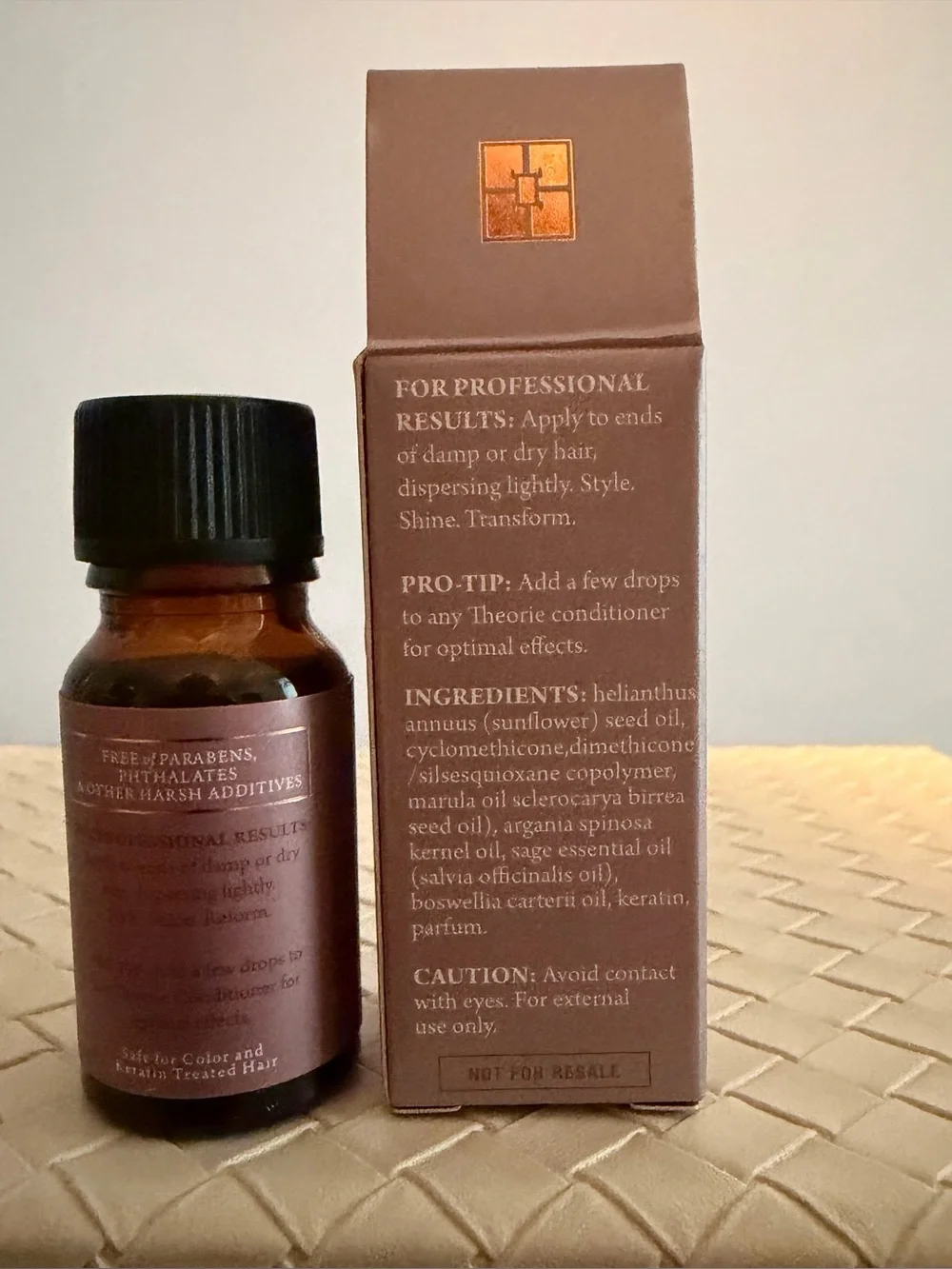 Theorie Marula Oil Transforming Hair Serum 0.34 oz